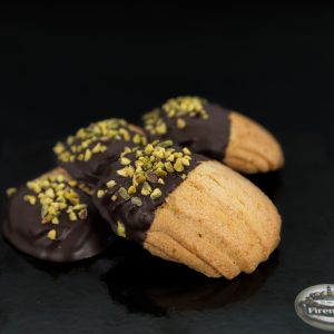 baionetti vaniglia e cioccolato con granella di pistacchio