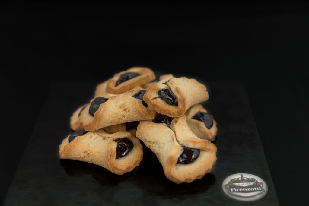 fiocchetti alla marmellata di more