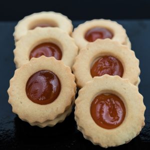 firenzocchi con marmellata di albicocca