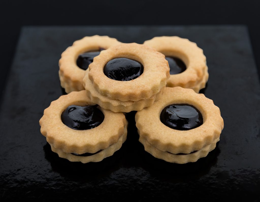 firenzocchi con marmellata di more