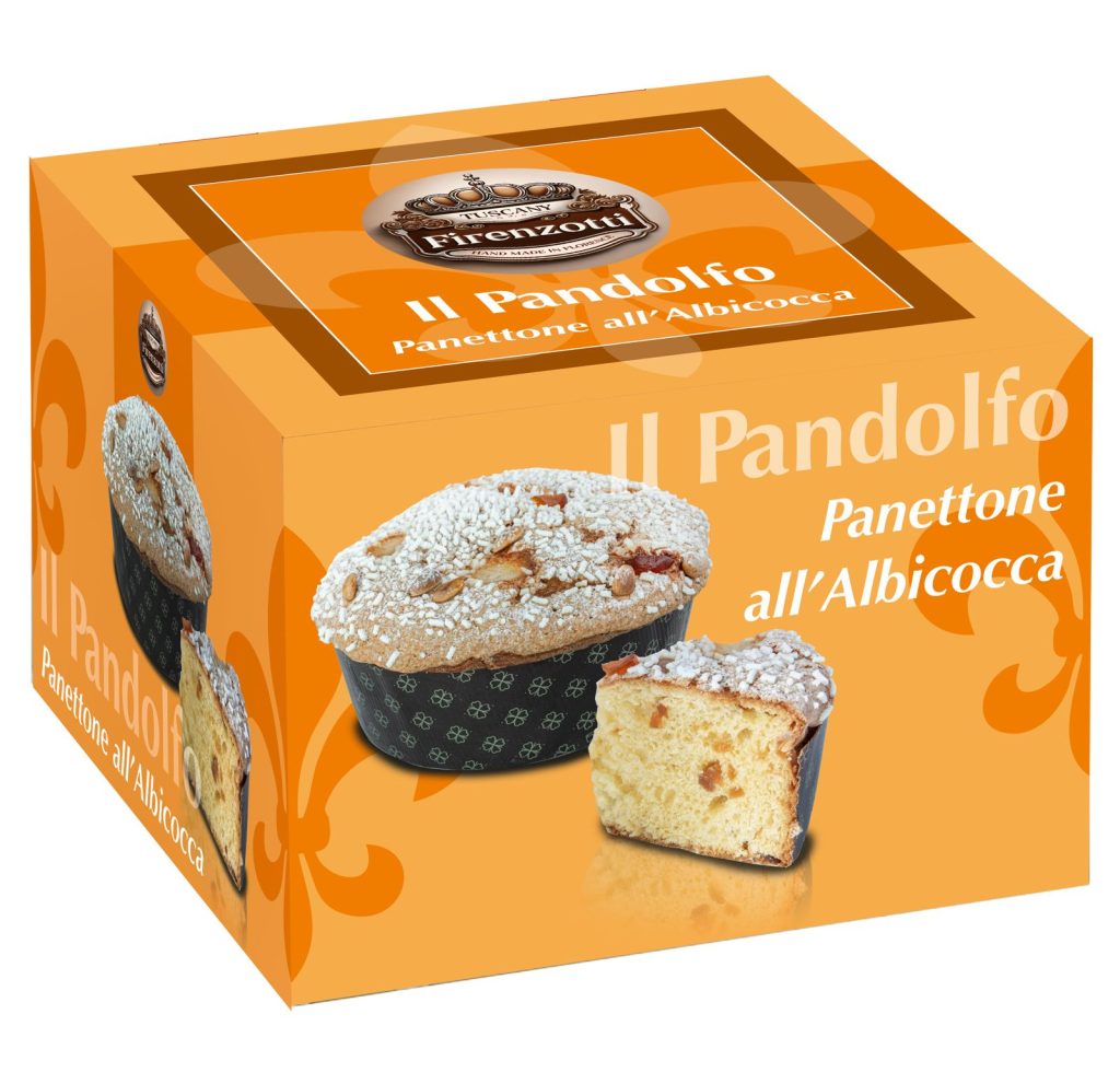 il pandolfo panettone all'albicocca box