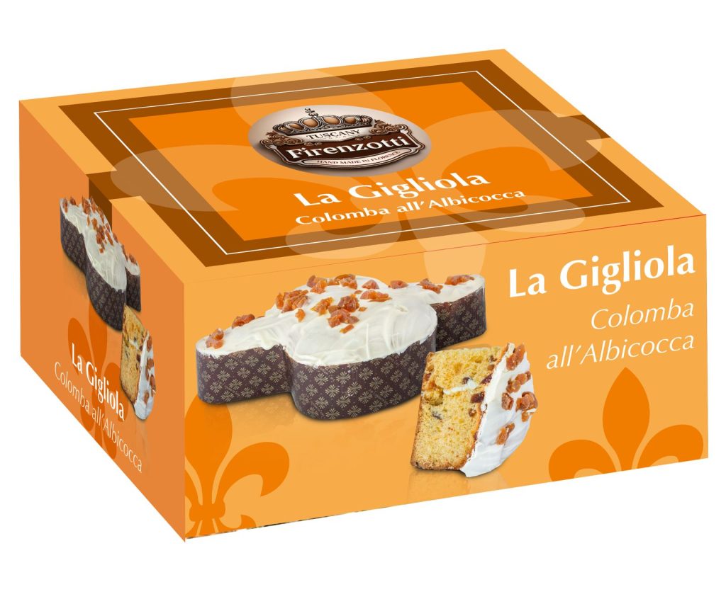 la gigliola colomba albicocca
